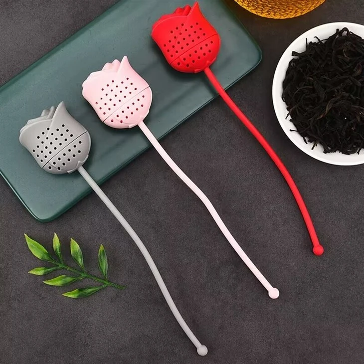 Silicone Rose Shaped Tea Infuser